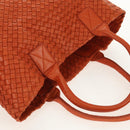 BOTTEGA VENETA INTRECCIATO Hand Bag Leather Brown 141498 Auth 154074V-6
