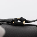 Salvatore Ferragamo Gancini Backpack Leather Black Gold Auth 154075SM-10