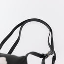 Salvatore Ferragamo Gancini Backpack Leather Black Gold Auth 154075SM-12