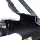 Salvatore Ferragamo Gancini Backpack Leather Black Gold Auth 154075SM-27