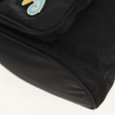 PRADA Hand Bag Nylon 2way Black Silver Auth 154078SAM-16