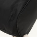 PRADA Hand Bag Nylon 2way Black Silver Auth 154078SAM-17