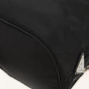 PRADA Hand Bag Nylon 2way Black Silver Auth 154078SAM-18