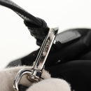 PRADA Hand Bag Nylon 2way Black Silver Auth 154078SAM-24