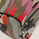 Christian Dior Anselmurail Boston Bag Canvas Multicolor Auth 154080V-16