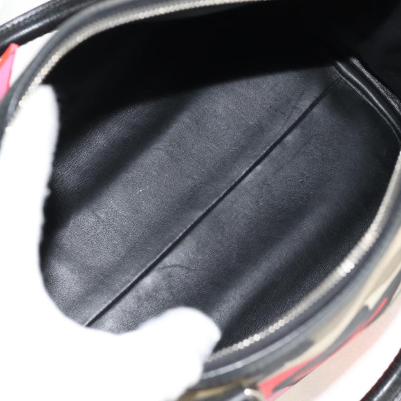 Christian Dior Anselmurail Boston Bag Canvas Multicolor Auth 154080V