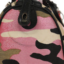 Christian Dior Anselmurail Boston Bag Canvas Multicolor Auth 154080V-7