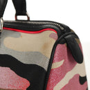 Christian Dior Anselmurail Boston Bag Canvas Multicolor Auth 154080V-9