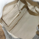 GUCCI GG Canvas New Jackie Shoulder Bag 2way Beige Gold 246907 Auth 154082V-10