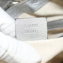 GUCCI GG Canvas New Jackie Shoulder Bag 2way Beige Gold 246907 Auth 154082V-11