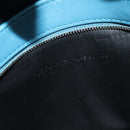 BALENCIAGA Triangle Duffel M Bag Leather 2way Light Blue 476974 Auth 154084V-11
