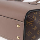 LOUIS VUITTON Monogram Kimono MM Tote Bag Beige M41594 LV Auth 154088SM-16