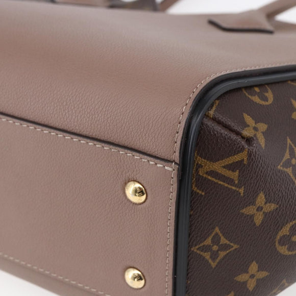 LOUIS VUITTON Monogram Kimono MM Tote Bag Beige M41594 LV Auth 154088SM