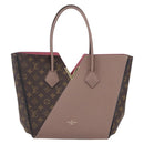 LOUIS VUITTON Monogram Kimono MM Tote Bag Beige M41594 LV Auth 154088SM-13