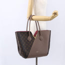 LOUIS VUITTON Monogram Kimono MM Tote Bag Beige M41594 LV Auth 154088SM-24