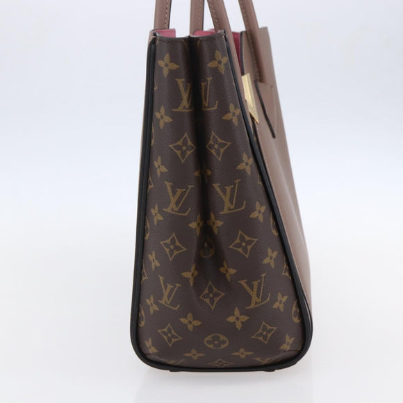 LOUIS VUITTON Monogram Kimono MM Tote Bag Beige M41594 LV Auth 154088SM