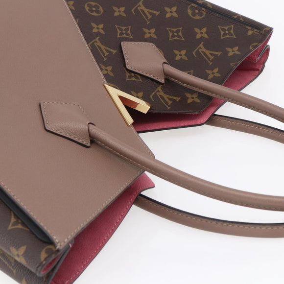 LOUIS VUITTON Monogram Kimono MM Tote Bag Beige M41594 LV Auth 154088SM