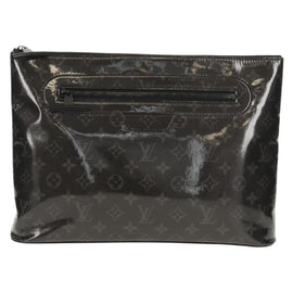LOUIS VUITTON Eclipse Glaze Pochette Cosmos Clutch Bag M63373 LV Auth 154089V - 0