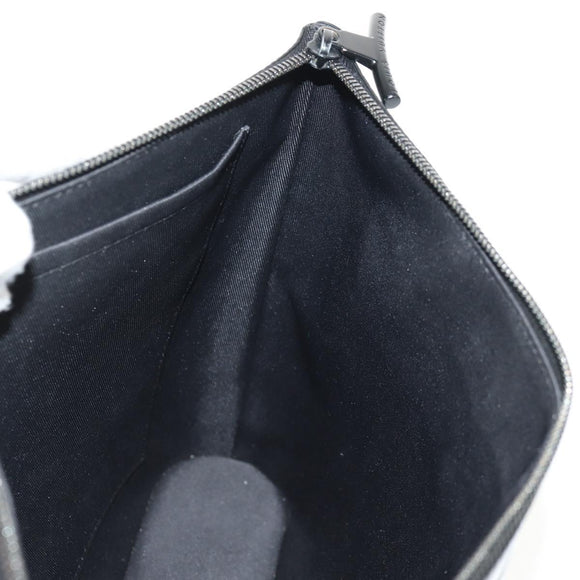 LOUIS VUITTON Eclipse Glaze Pochette Cosmos Clutch Bag M63373 LV Auth 154089V