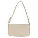 LOUIS VUITTON Epi Pochette Accessoires Pouch White M4077J LV Auth 154090V-2