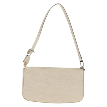 LOUIS VUITTON Epi Pochette Accessoires Pouch White M4077J LV Auth 154090V - 0
