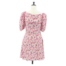 Miu Miu One Piece Silk Pink Auth 154093-2