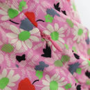 Miu Miu One Piece Silk Pink Auth 154093-6