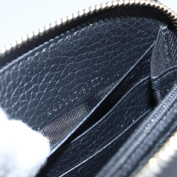 GUCCI Long Wallet Leather Black 449347 Auth 154098
