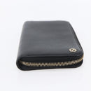 GUCCI Long Wallet Leather Black 449347 Auth 154098-5