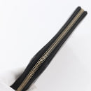 GUCCI Long Wallet Leather Black 449347 Auth 154098-5