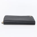 GUCCI Long Wallet Leather Black 449347 Auth 154098-7