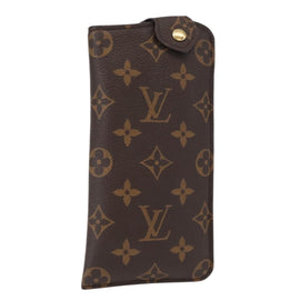 LOUIS VUITTON Monogram Etui Lunette MM Glasses Case M66544 LV Auth 154099