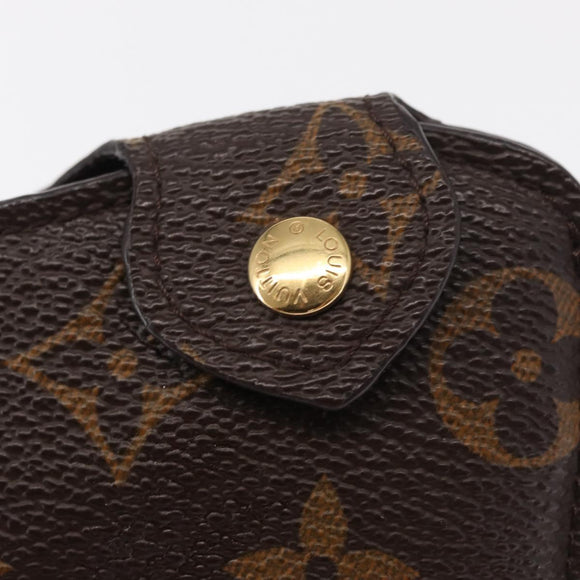 LOUIS VUITTON Monogram Etui Lunette MM Glasses Case M66544 LV Auth 154099