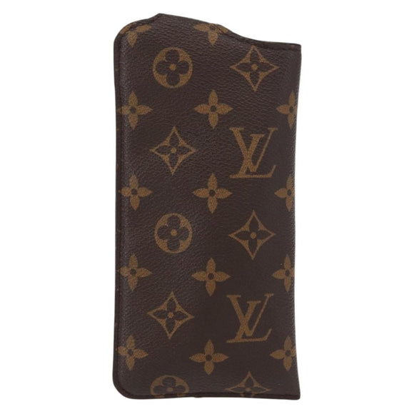 LOUIS VUITTON Monogram Etui Lunette MM Glasses Case M66544 LV Auth 154099