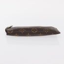 LOUIS VUITTON Monogram Etui Lunette MM Glasses Case M66544 LV Auth 154099-5