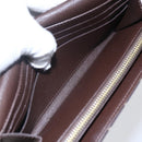 LOUIS VUITTON Monogram Mini Lin Portefeiulle Sarah Wallet M95234 LV Auth 154100-10