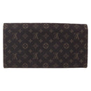 LOUIS VUITTON Monogram Mini Lin Portefeiulle Sarah Wallet M95234 LV Auth 154100-2