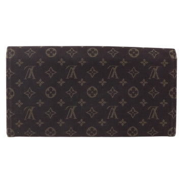 LOUIS VUITTON Monogram Mini Lin Portefeiulle Sarah Wallet M95234 LV Auth 154100 - 0