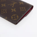 LOUIS VUITTON Monogram Portefeuille Emilie Wallet Pink M60697 LV Auth 154102-15
