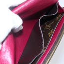 LOUIS VUITTON Monogram Portefeuille Emilie Wallet Pink M60697 LV Auth 154102-10