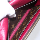 LOUIS VUITTON Monogram Portefeuille Emilie Wallet Pink M60697 LV Auth 154102-18