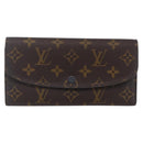 LOUIS VUITTON Monogram Portefeuille Emilie Wallet Pink M60697 LV Auth 154102-13