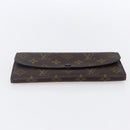 LOUIS VUITTON Monogram Portefeuille Emilie Wallet Pink M60697 LV Auth 154102-6