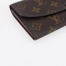 LOUIS VUITTON Monogram Portefeuille Emilie Wallet Pink M60697 LV Auth 154102-14