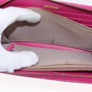 FENDI Zucca Canvas Long Wallet Black Brown Auth 154103-19