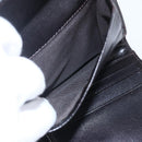 FENDI Zucca Canvas Wallet Black Brown Auth 154104-20