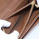 LOUIS VUITTON Monogram Portefeuille Elysee Long Wallet Camel M60361 Auth 154105-11