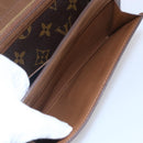 LOUIS VUITTON Monogram Portefeuille Elysee Long Wallet Camel M60361 Auth 154105-20