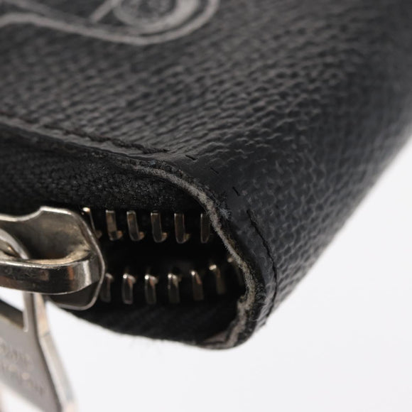 LOUIS VUITTON Damier Graphite Zippy Organizer Trunk & Lock N63182 Auth 154106