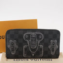LOUIS VUITTON Damier Graphite Zippy Organizer Trunk & Lock N63182 Auth 154106-12